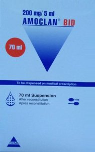 Amoclan BID 200mg/5ml